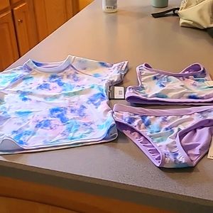 SUMMER!! EDDIIE BAUER 3-piece Bathing Suit set